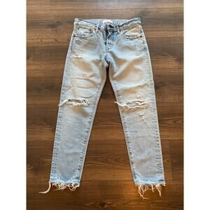 MOUSSY Vintage Distressed Skinny Jeans – Size 27 – Japan Made